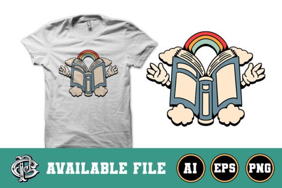 Download Cute Book Kids T-shirt Design - Kids Collection