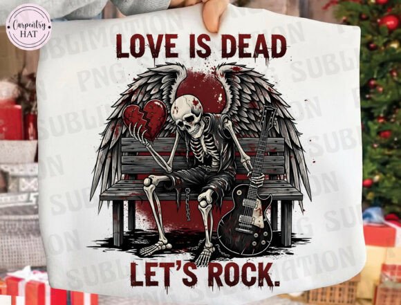 Download Skeleton Rocker Sublimation Design - Rocker Collection