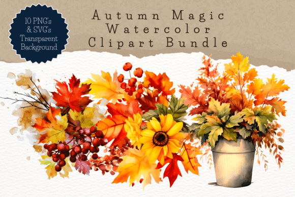 Download Autumn Magic. Falling Leaves Pack - Falling leaves Collection