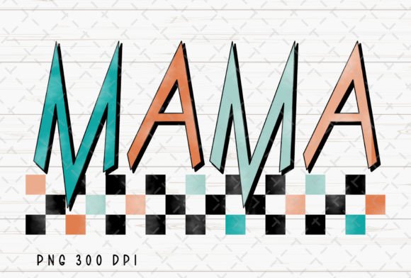 Download Rocker Mama Checkered Mom Mother's Day - Rocker Collection