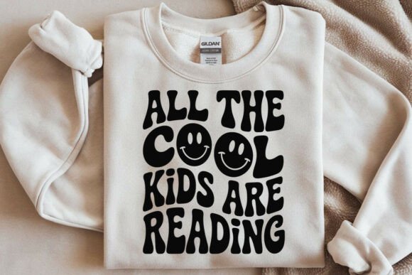Download All the Cool Kids Are Reading SVG - Kids Collection