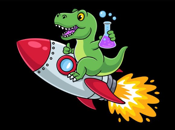Download Cute Dinosaur Kids T-Shirt Design Vector - Kids Collection