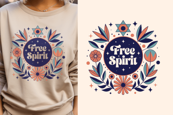Download Free Spirit Vintage Design | SVG, PNG - Vintage design Collection
