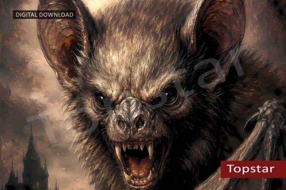 Download Scary Halloween Bat Spooky Gothic Design - Scary Collection