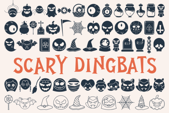 Download Scary Dingbats - Scary Collection