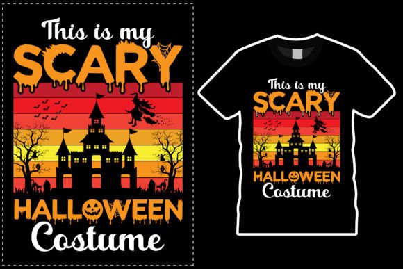 Download Halloween Scary Halloween Costume TShirT - Scary Collection