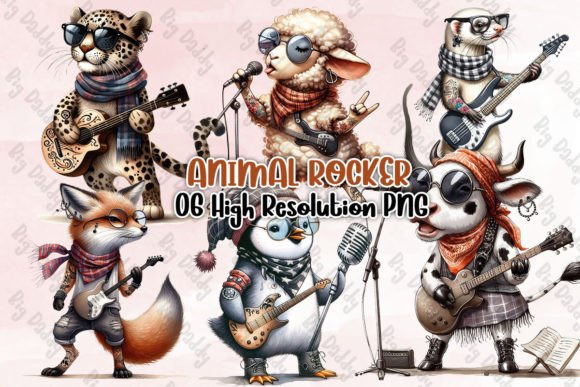 Download Animal Rocker Sublimation Clipart PNG - Rocker Collection